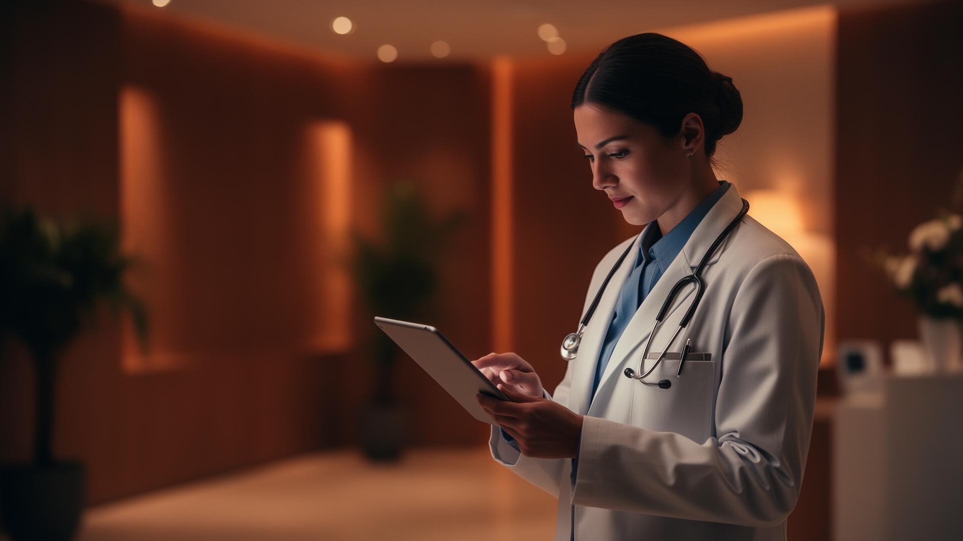 Consultório médico moderno